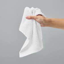 Mini  Face Towel white