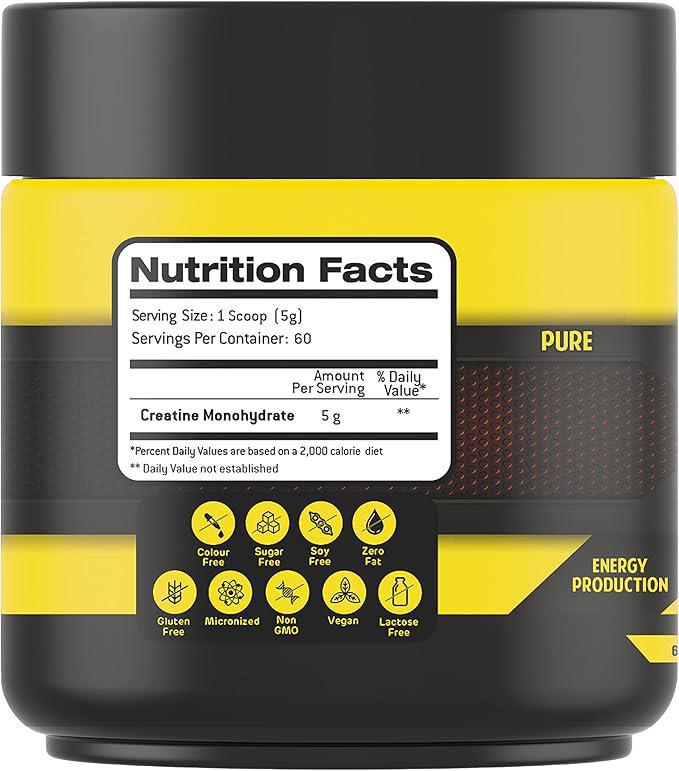 Body Builder Creatine Monohydrate 60servings 5000mg unflavoured