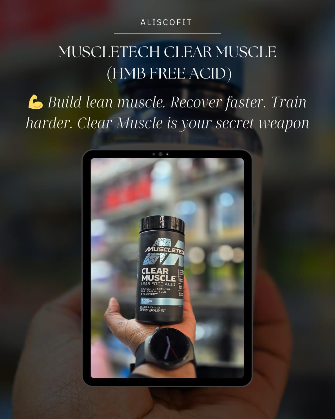 Muscletech Clear Muscle  84softgels