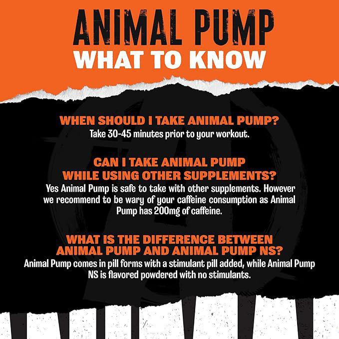 Animal Pump Pre-Workout Supplement 30Packs(30Servings)
