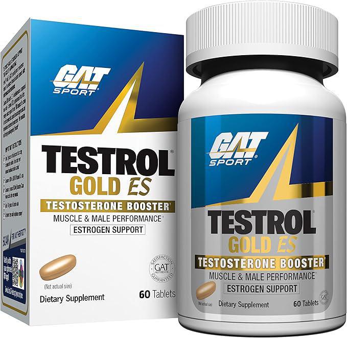 GAT SPORT Testrol Gold ES,Testosterone Booster 60tablets 30servings