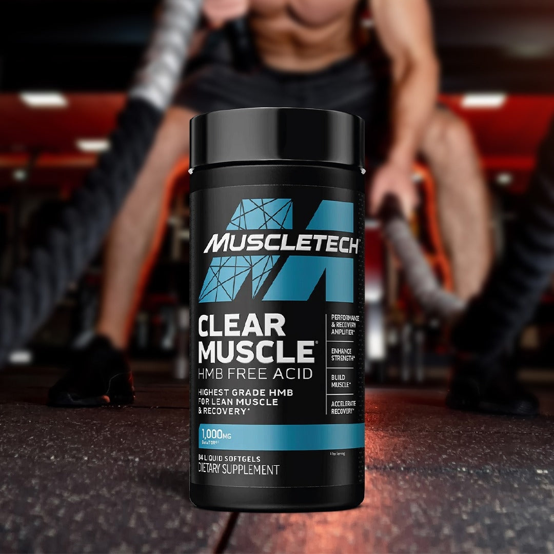 Muscletech Clear Muscle Hmb Free Acid 84Liquid softgels