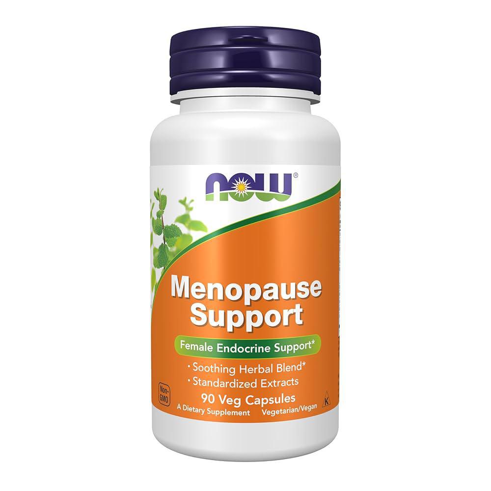 NOW Menopause Support Caps 90veg Capsules 30servings