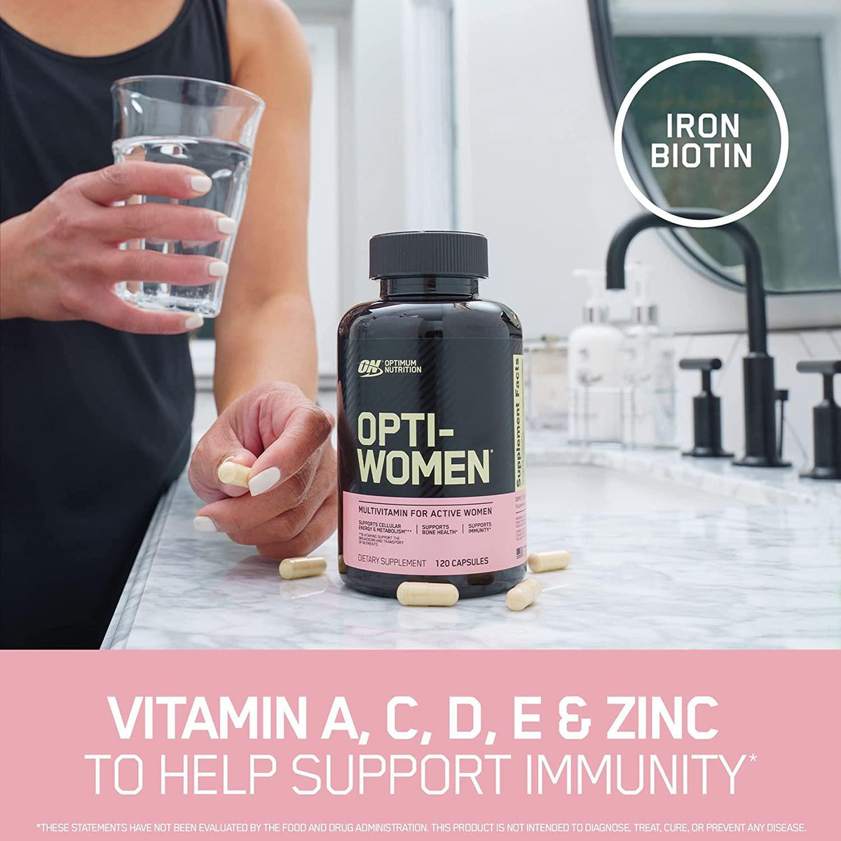 Optimum Nutrition OPTI-WOMEN Optiwomen  Multi Vitamin - 60 Capsule