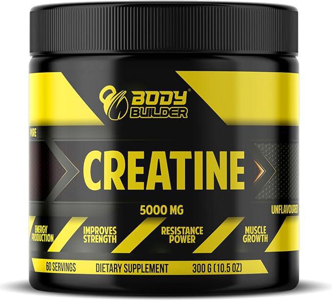 Body Builder Creatine Monohydrate 60servings 5000mg unflavoured