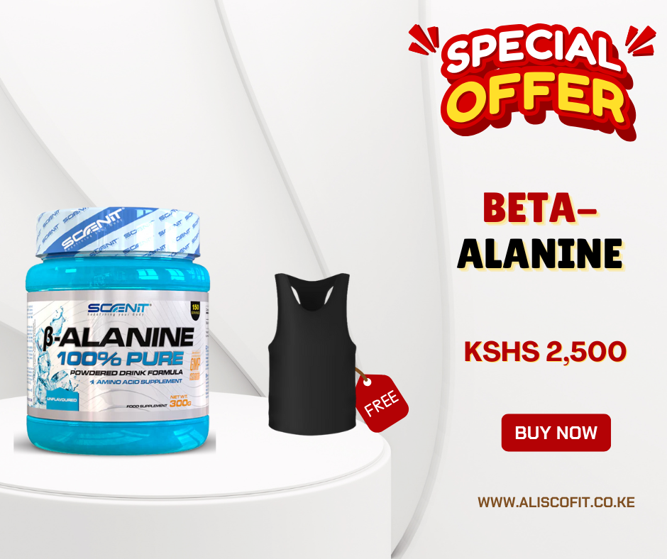 Scenit Beta Alanine 100% pure + FREE GYM VEST