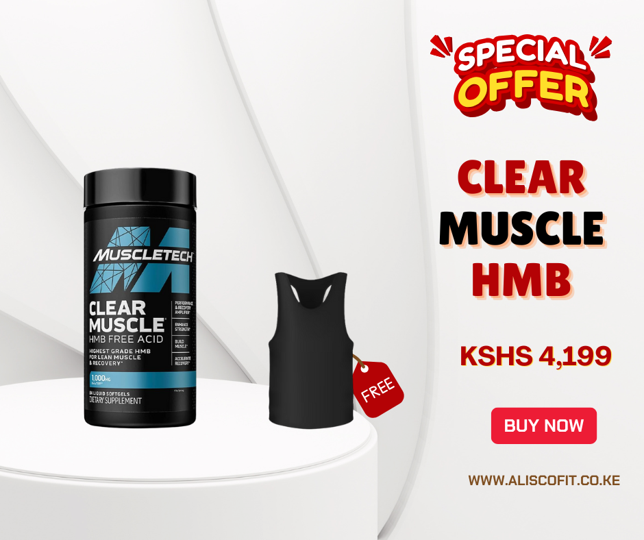 Muscletech Clear Muscle 84softgels + FREE GYM VEST