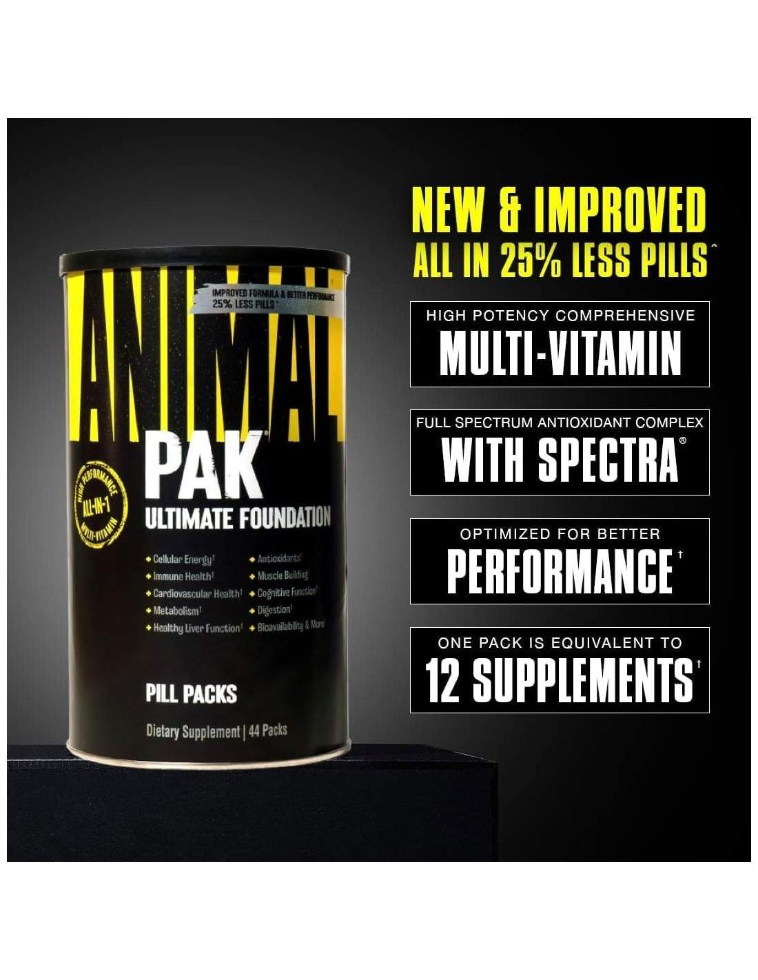 Animal PAK Ultimate Foundation 44 packs 22servings