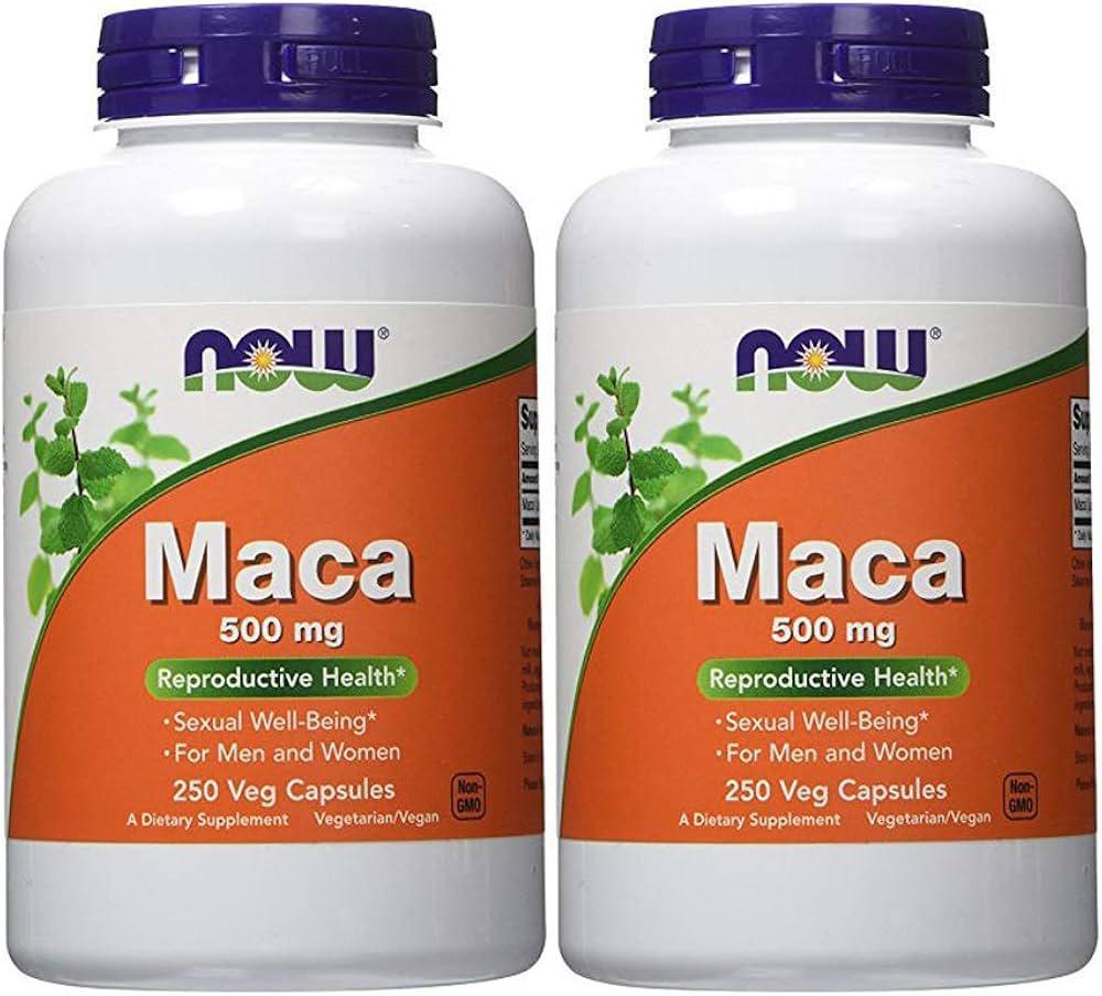 NOW Foods Maca 500mg, 500 Capsules
