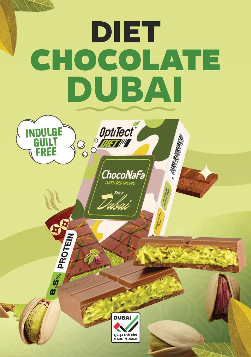 Optitect Choconafa with Pistachio DUBAI CHOCOLATE