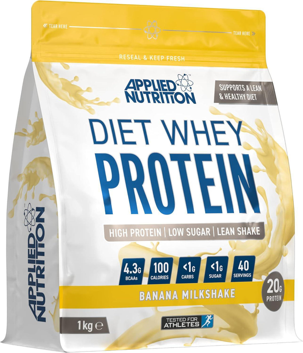 Applied Nutrition Diet Whey - High Protein Powder Weightloss & Weight Management with CLA, L Carnitine, Green TeaAMTRAX