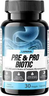 LAPERVA SYNBIOTIC PRE & PROBIOTIC 30VEG CAPSULES 30SERVING