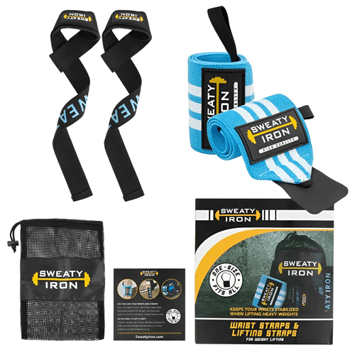 New Sweaty Wrist Wrap Deadlift