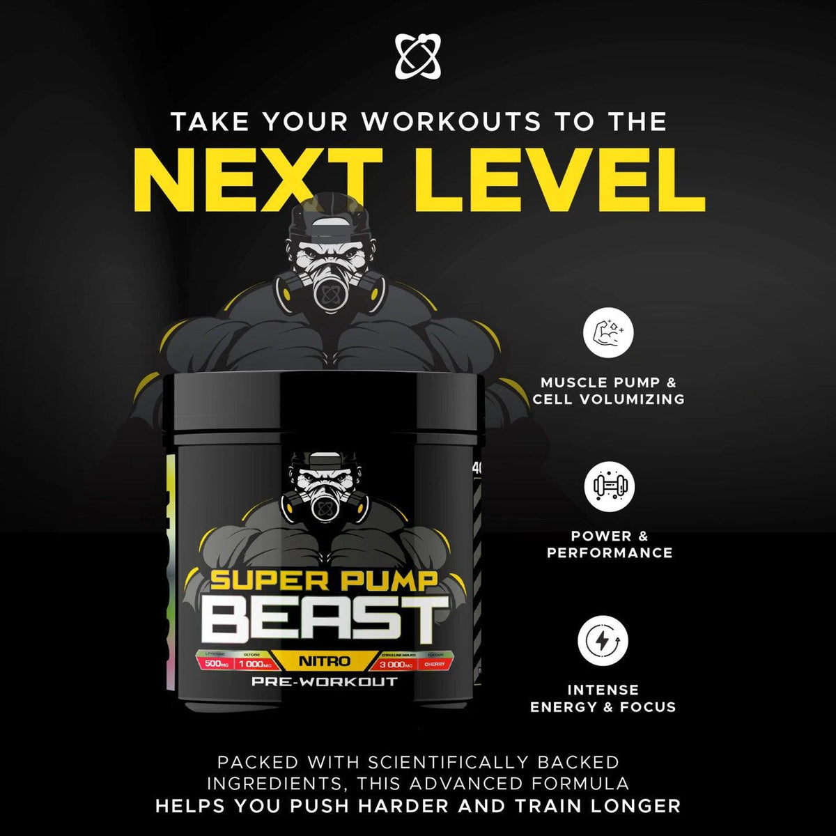 USN Beast Super Pump 500G