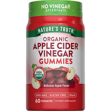 Nature's Truth Organic Apple Cider Vinegar Gummies 60gummies 30servings